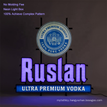 100% Achieve Complex Pattern Neon Sign Logo For Liqueur Whisky Champagne Vodka